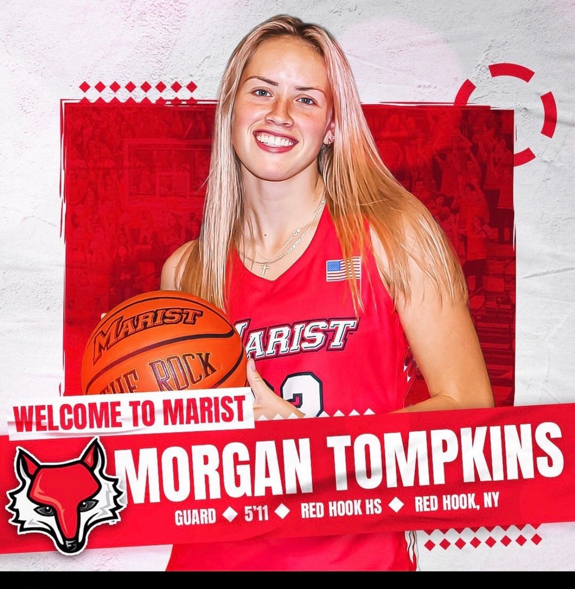 Congratulations <a href="/morgantompkins_/">Morgan Tompkins</a> who will be continuing her playing career <a href="/MaristWBB/">Marist Women’s Basketball</a> next season.  <a href="/Marist/">Marist University</a> is getting a player who can do it all!  Morgan is excellent at making the correct basketball decisions, involving her teammates, and is an amazing young woman.<a href="/RH_Athletics/">Red Hook Athletics</a>