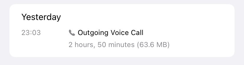 UsmanAfzali's tweet photo. Have you talked with someone for this long in a call? It was probably the first time for me. Well worth it though. #longcall https://t.co/F9yLLKVTJN