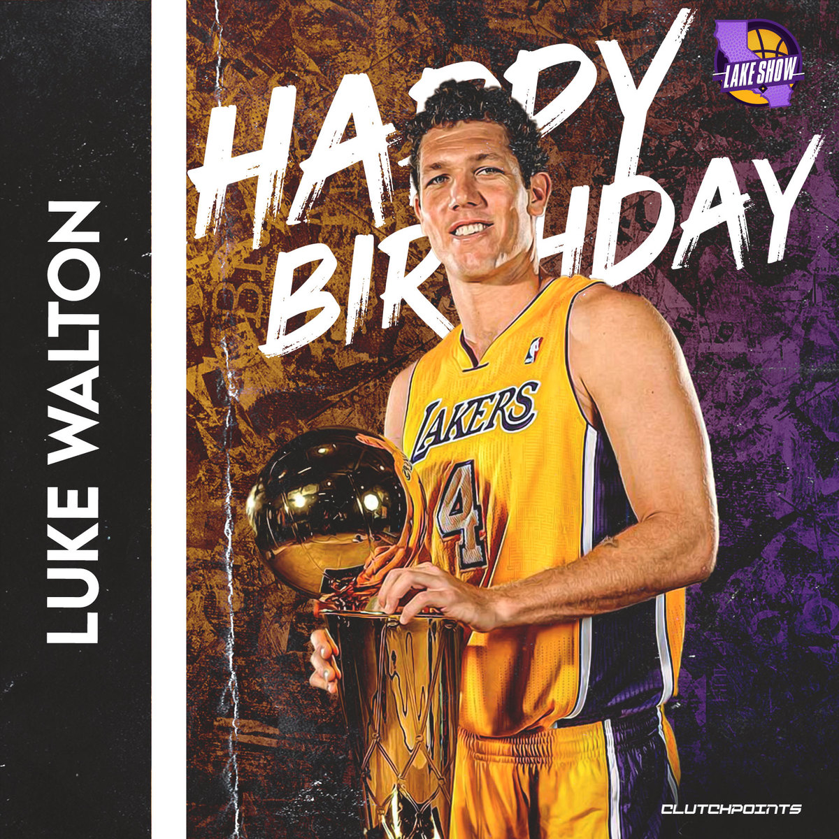 Joing LakeShow as we greet the 3x NBA Champion, Luke Walton, a happy 42nd birthday! 