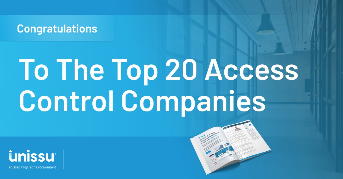 #ICYMI ! Last week Access Control was the topic of our #UniScore report. Therefore: 

✔️ Discover the Top 20 Access Control companies
✔️ NEW - Top 10 companies to watch
✔️ NEW - Top 10 influencers

hubs.la/Q016RMJW0