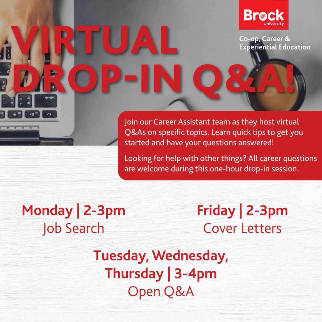 Brock CareerZone tweet media