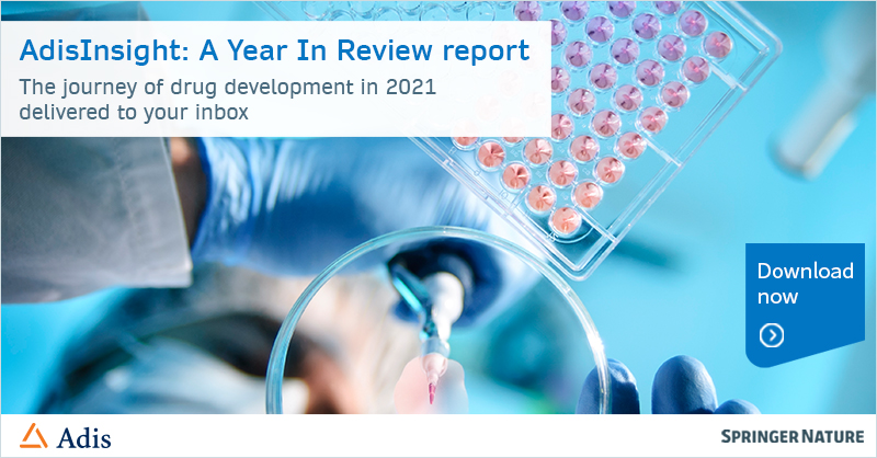 TheLinkSN's tweet photo. Get access to ‘AdisInsight: A Year In Review’ report, including: top 10 AdisInsight drug profiles viewed, new drug profiles released, overview of drug launches, key deals, research trends in 2021 and much more https://t.co/QSnnYHzzi8 https://t.co/uq9PhHQdVv