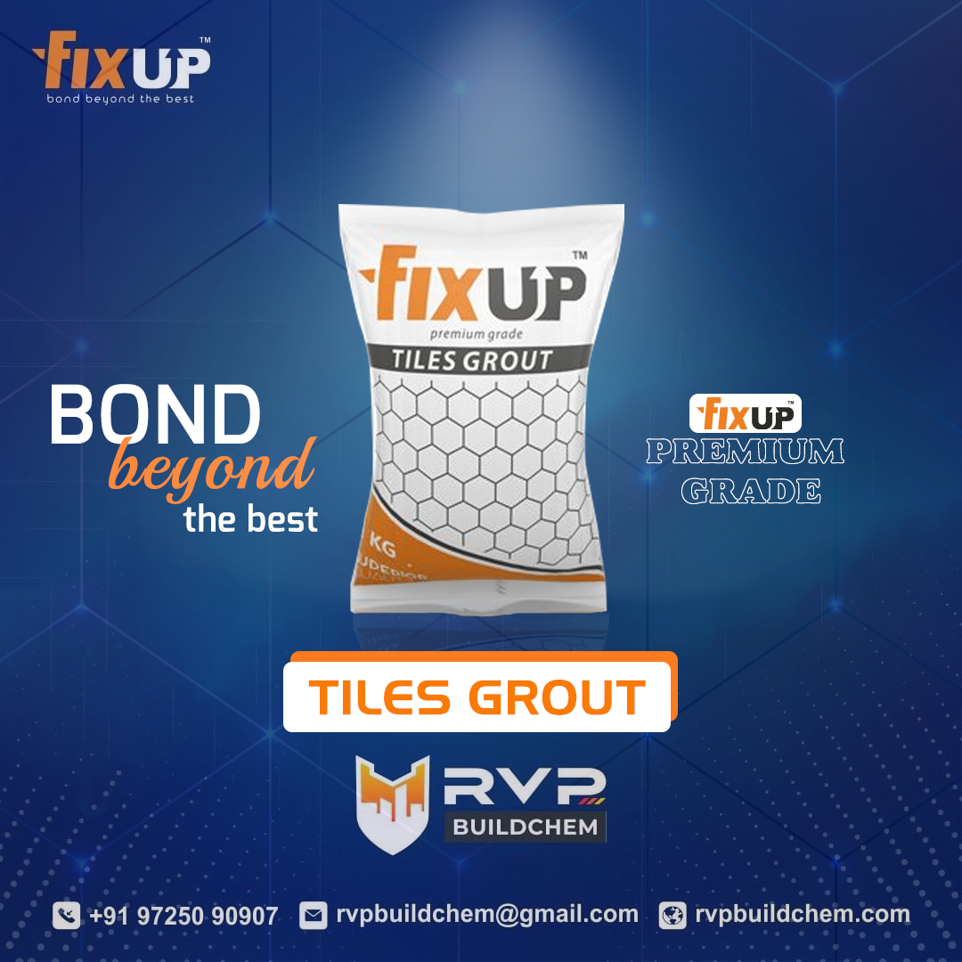 fixup_buildchem's tweet photo. Get a perfect &amp; stronger foundation in the building by using our quality Tiles Grout.

For More Details:
Mo:- +91 9725090907
Web:- https://t.co/dhYNp3TlSD
Email:- rvpbuildchem@gmail.com

#rvpbuildchem #rvpbuild #tilesgrout #tilesadhesive #grout #buildingmaterials  #building https://t.co/q72vPljHaG