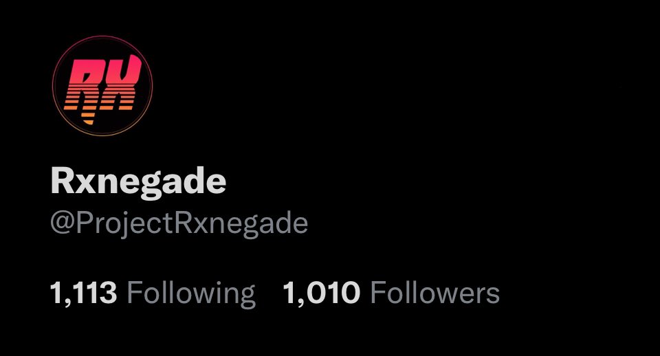 ProjectRxnegade's tweet photo. GM, It's a flippin' good day!

We made it to 1k followers! 

🤯🎉🥳🎈😱

Big thanks to Everyone that's been on this Journey with us so far! 

Here's to 2k 🍻🥂 https://t.co/2nC7TJ5ol3
