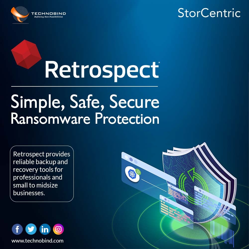 technobind's tweet photo. Ransomware Protection and Detection
Immutable backups create a tamper-proof backup copy by locking it down for a designated period ensuring you are protected if hit by ransomware.
#technobind #storcentric #recovery #dataprotection #safe #retrospect #datarecovery #datamanagement https://t.co/YaIDbHzKRe