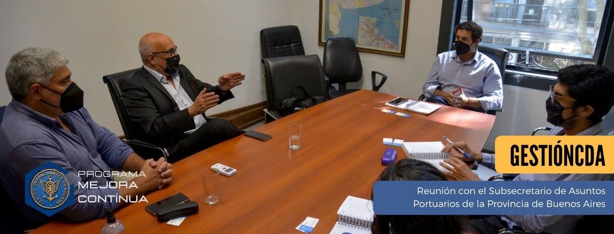 ✅#GestiónCDA #ProgramaMejoraContínua
 Reunión con el Subsecretario de Asuntos Portuarios de la Provincia de Buenos Aires
cda.org.ar/detalle_notici…