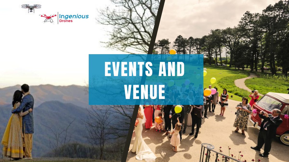 ingenious_drone's tweet photo. Aerial photography is the perfect assemble to make your fantasy wedding video. Capture wonderful shots of your wedding venue from above &amp; find creativity with the way your reception is shoot.

#digitaldrones #aerialphotography #eventandvenue #creativity #weddingvideo https://t.co/4qNE9q4PBm