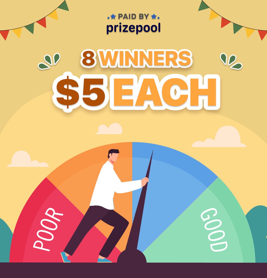 prizepool's tweet image. this is a safe space to let it out 💆  so share with us!

8 lucky winners will get #PaidByPrizePool today with a $5 credit directly added to their account