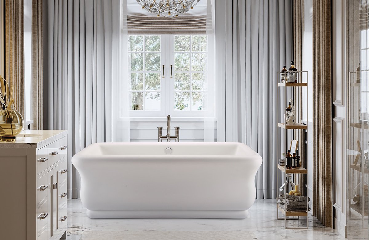 GenPlumbSupply's tweet photo. With bold, fluid curves and exaggerated rounded areas the Parisian 4 tub from MTI Baths is beautiful addition to any #bathroom.
#MTIbaths #bathroominspo #art #interiordesign #dreamhome https://t.co/BopnhcWLlT