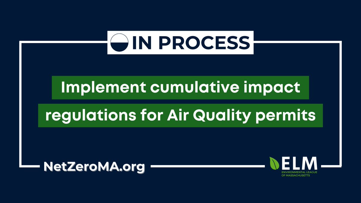 EnviroLeagueMA's tweet photo. #EnvironmentalJustice advocates have been pushing for cumulative impact analyses in decision-making, so when new projects are proposed in an EJ community, the risks the community already faces from polluting will be considered. https://t.co/6tDk3HMlI4
#NetZeroMA #mapoli #EJ4MA https://t.co/pXRUvCSnnS