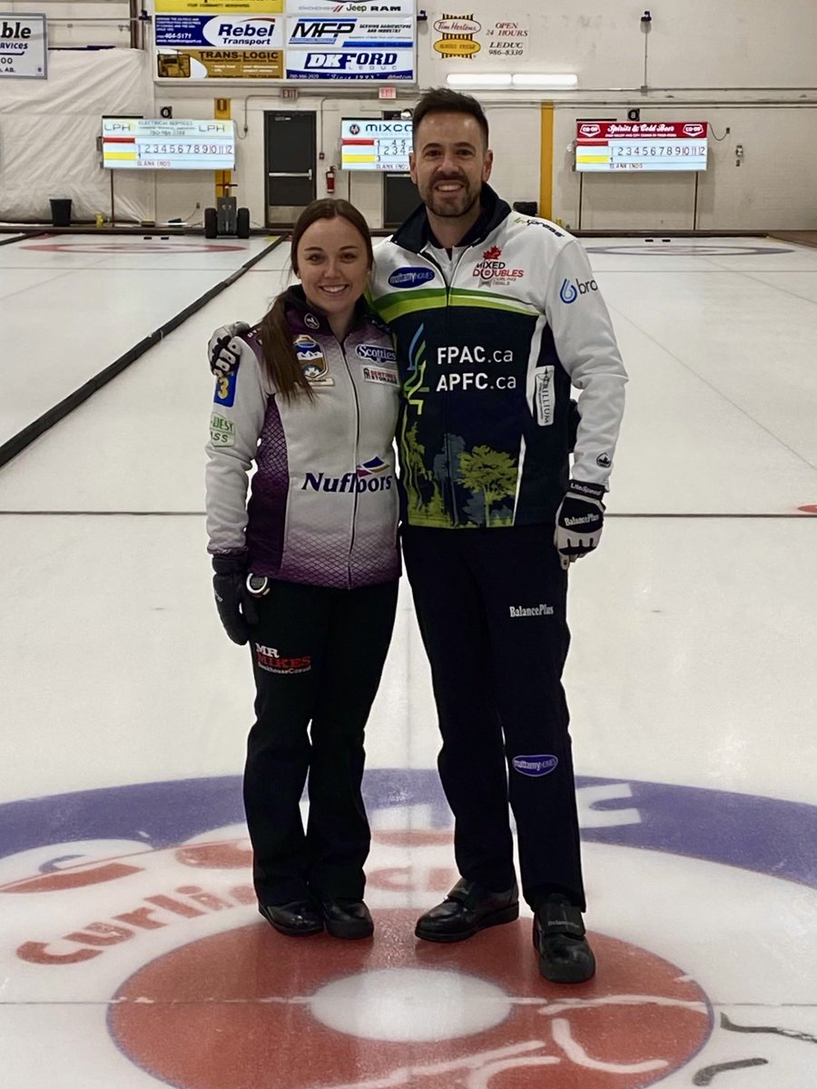 Congrats Skipper and super spare <a href="/kelseyrocque/">Kelsey Calvert</a> on winning the Mixed Doubles Players’ Championship in Leduc, AB this past weekend! 🏆