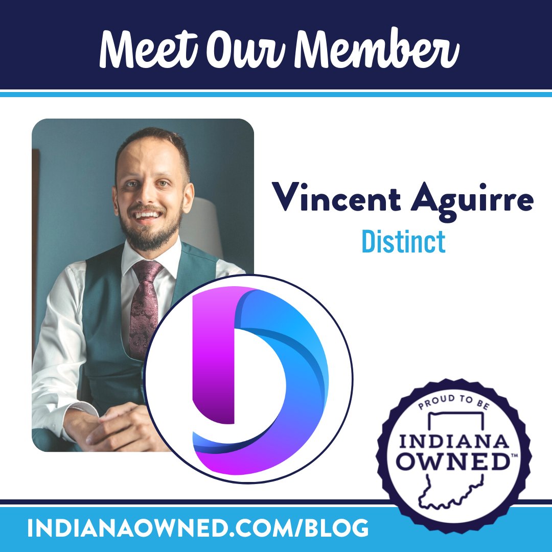 Meet Vincent Aguirre, President of Distinct. Get to know Vincent as he shares his take on competing against big corporations as a small business and what it takes to be an entrepreneur with a growing family. Check out the full interview on our blog here: loom.ly/LAzqjqQ