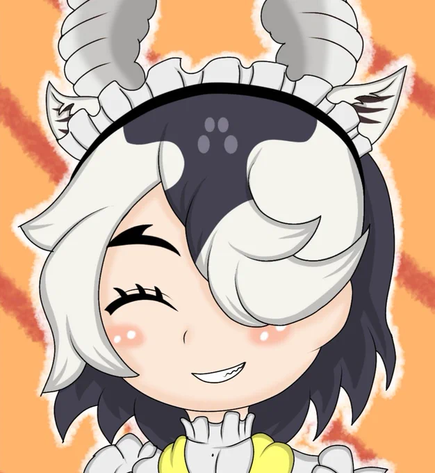 #笑顔の絵でその人の性格がわかるらしいそうかな~? 