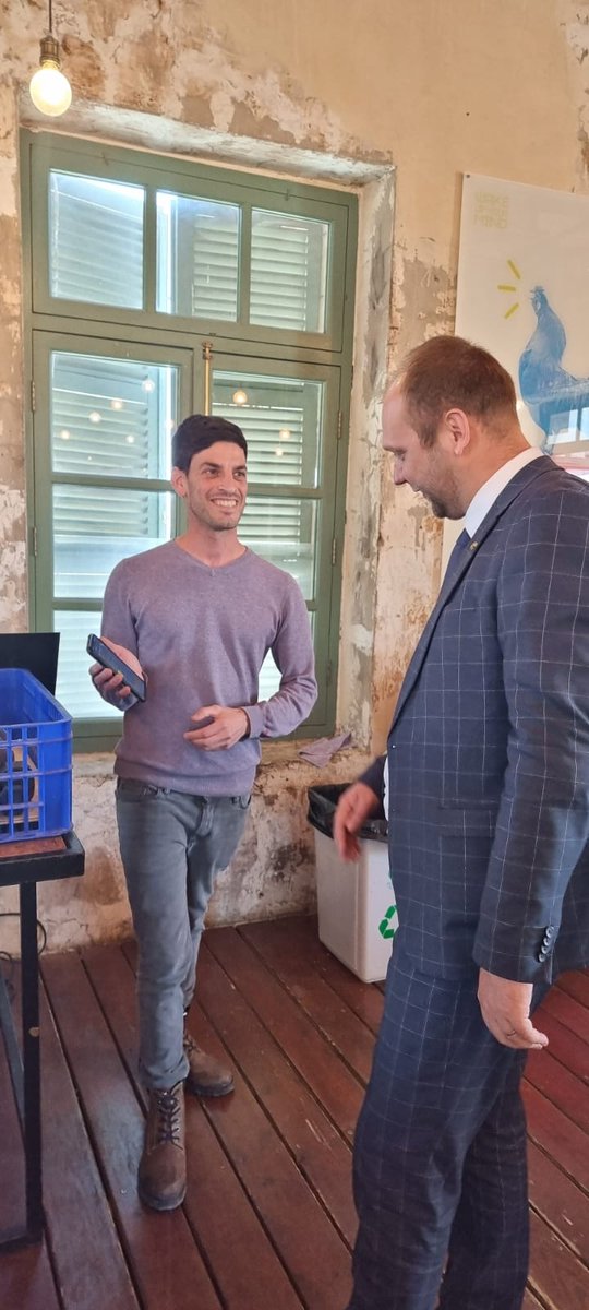 JerusalemCVB's tweet photo. Lituanian Viceminister Vincas Jurgutis 🇱🇹
Olga Goncarova, director at Travel Lituania  🇱🇹  
Laimis Rubinskas, deputy Ambassador of Lithuania  🇱🇹

Met with Tourism &amp; Travel Start ups at the JETH: 
📌Traveling Jerusalem
📌https://t.co/i9eVxFv2oq
📌Intellact
📌Funinjerusalem https://t.co/4c7LAUhNuw