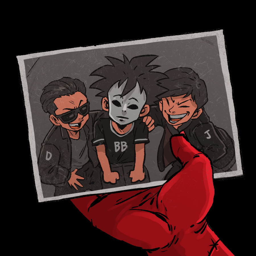 Blackboy: ...𝘐𝘵'𝘴 𝘣𝘦𝘦𝘯 𝘴𝘰 𝘭𝘰𝘯𝘨.

Jokerspite: 𝘠𝘦𝘢𝘩 𝘬𝘪𝘥𝘥𝘰, 𝘪𝘵'𝘴 𝘣𝘦𝘦𝘯 𝘰𝘷𝘦𝘳 8 𝘺𝘦𝘢𝘳𝘴. 𝘐'𝘮 𝘱𝘳𝘰𝘶𝘥 𝘰𝘧 𝘩𝘰𝘸 𝘮𝘶𝘤𝘩 𝘺𝘰𝘶'𝘷𝘦 𝘨𝘳𝘰𝘸𝘯.

Blackboy: 𝘛𝘩𝘢𝘯𝘬𝘴 𝘧𝘰𝘳 𝘵𝘩𝘦 𝘢𝘥𝘷𝘦𝘯𝘵𝘶𝘳𝘦𝘴 𝘸𝘦 𝘩𝘢𝘥 𝘵𝘰𝘨𝘦𝘵𝘩𝘦𝘳, 𝘶𝘯𝘤𝘭𝘦