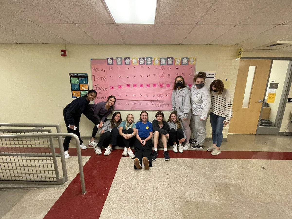 dunntweets's tweet photo. So proud of my Key Club Executives for organizing Cupcake Wars 2022. We raised a record total of $3,420 for Cure4Cam! Congratulations to the winning team, Caked Up, for selling a total of 526 cupcakes! #dasdstem https://t.co/fzZ6lCiElW