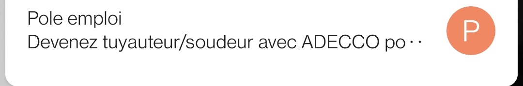 Moi qui cherche du travail en tant que chargée de communication
Pôle emploi :