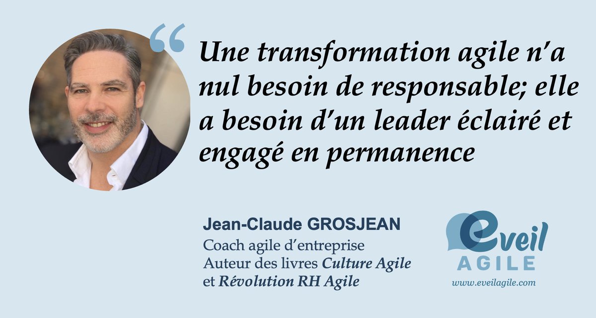 jcQualitystreet's tweet image. #leader #leadershipAgile #transformationAgile #change