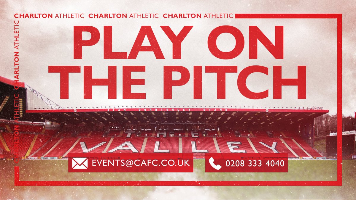 Charlton Events - Charlton Athletic FC Events Page tweet media