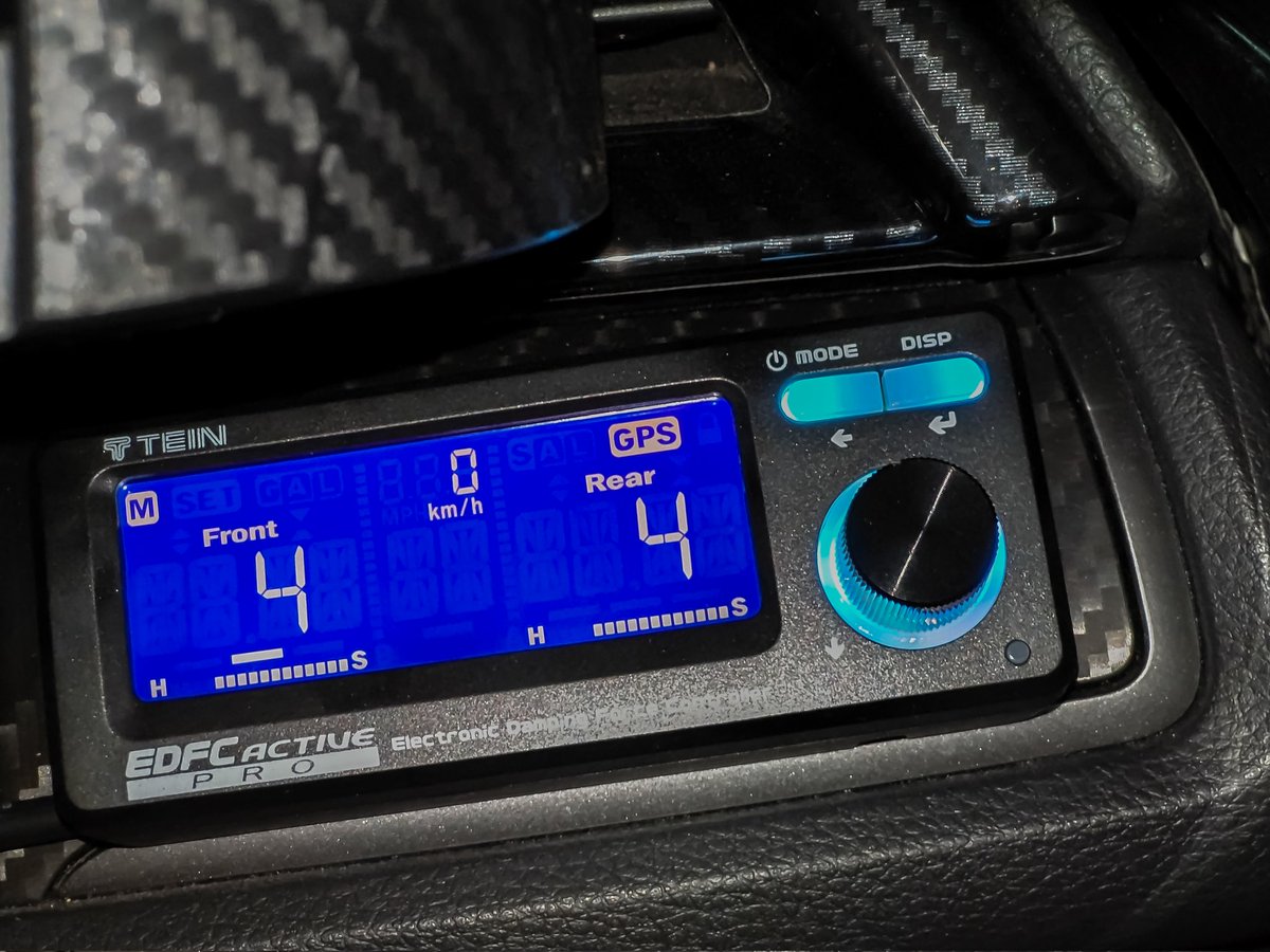 fk7_punch's tweet photo. 車高調をBLITZからTEINのFLEX Zに変更✨
EDFC ACTIVE PROも一緒に😊

#TEIN #FLEXZ #EDFCACTIVEPRO https://t.co/3O61mNl7xh