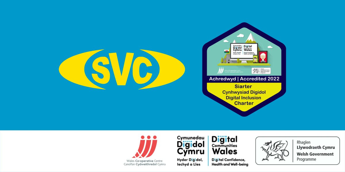 Happy 50th anniversary year to <a href="/svcymru/">Skills & Volunteering Cymru (SVC)</a> 🥳! And what a way to celebrate by gaining Digital Charter Accreditation!

The inspirational volunteer-led charity makes a digital commitment to those they’re working to support across South Wales! @gpiddington

🔹 buff.ly/2OPj82s
