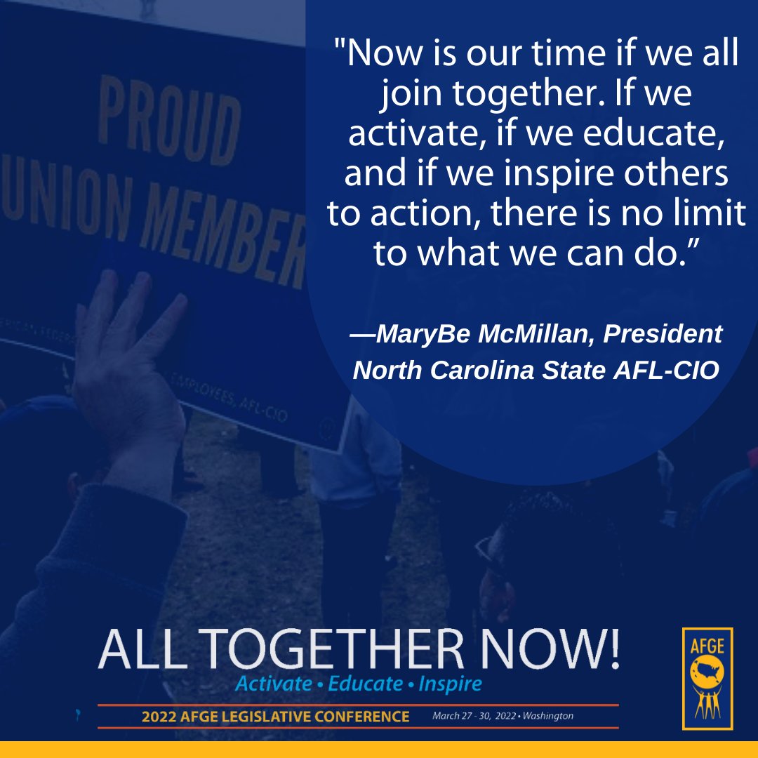 Together we win!
Count me IN! <a href="/marybemcmillan/">MaryBe McMillan</a> <a href="/NCStateAFLCIO/">NC State AFL-CIO (@ncstateaflcio.bsky.social)</a> 
#AFGENOW #1u