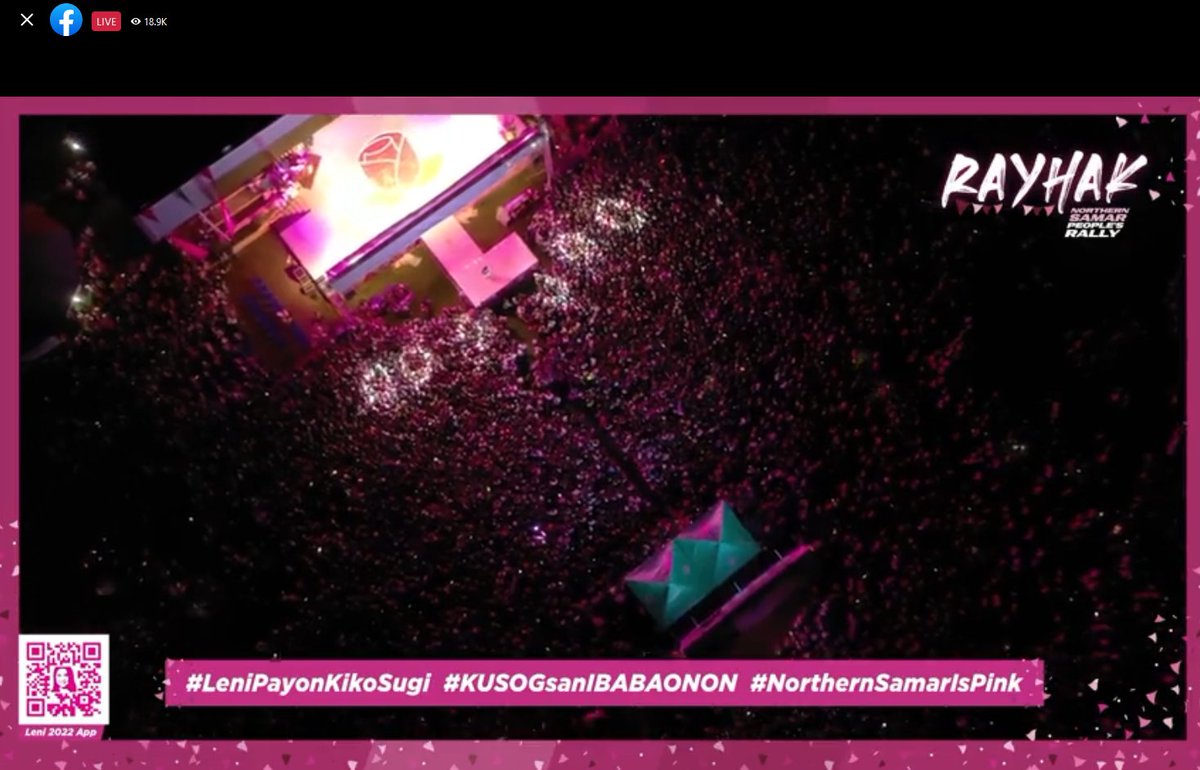_niwradcuizon19's tweet photo. Capital L stand for Leni. Nortehanon stand even in difficult moments. Rain or shine, the show must go on.... 
#NorthernSamarIsPink https://t.co/K7uRgpY5nv