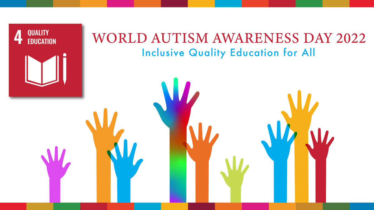 spfnd's tweet photo. 📢ONLY IN 2 DAYS! Remember to sign up for the #WorldAutismAwarenessDay virtual event: https://t.co/BJdIqdFLqS

Join @spfnd, @UN &amp; contributors from around the world on the topic of "Inclusive Quality Education for All” on 8th April 16.00-17.15 CET. #SDG4 #inclusionandeducation https://t.co/r4ymygxUOJ