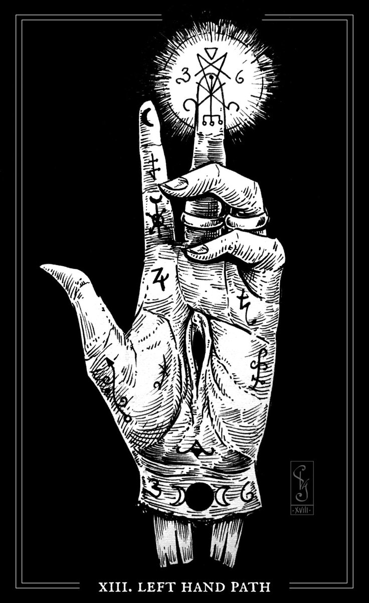 MrGOla's tweet photo. The Left Hand Path does not accept this idea of a Universal Reality, the LHP is concerned about one's Isolate Consciousness within one's Subjective Universes and refining the Soul/Psyche connection. The Objective Universe is then made to Harmonize itself with the Will of oneself. https://t.co/TuaecpyE91