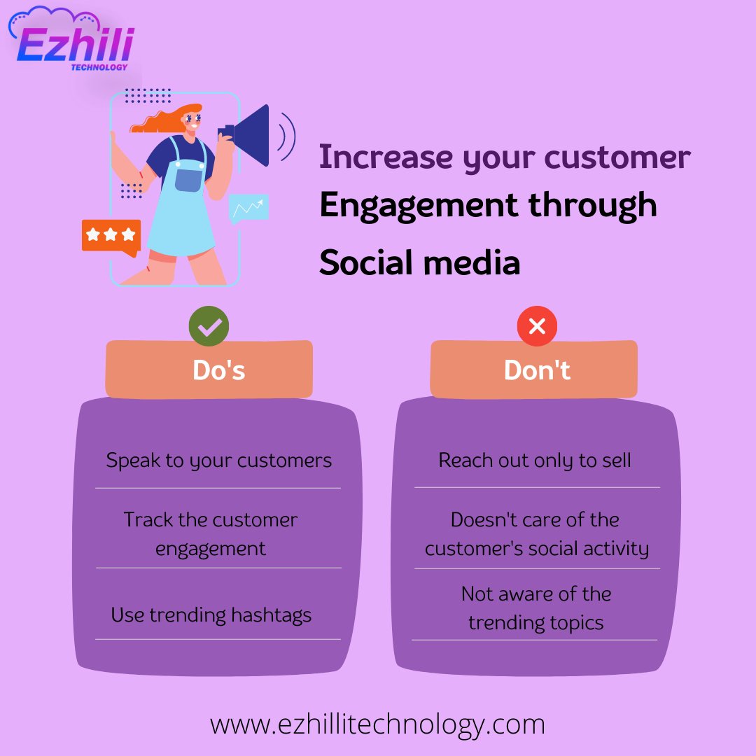 ezhili_tech's tweet image. Do You Know How to Increase Your Customer Engagement.
Then you must definitely checkout this post.

Follow us on : @ezhili_tech 

Website : ezhilitechnology.com

#marketing 
#SocialMedia 
#business 
#DigitalMarketing 
#SEO