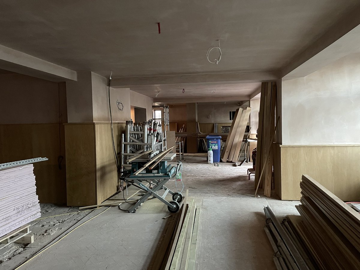 heswallmagazine's tweet photo. The Site Manager was kind enough to show me round the new Wetherspoons early this morning before work began for the day https://t.co/K4OCQORxHh