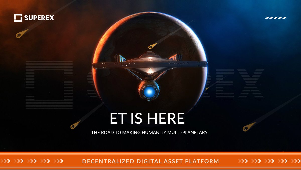 SuperEx's tweet photo. https://t.co/4qtNlN9Wht platform native token - ET👽

📢First round of ET financing program is now open
🌎Subscription is open to all regions
🥳Participants share 5% of the total ET volume

Form: https://t.co/S4oUyCmHJa

#SuperEx #ET #BTC #cryptotrading #TokenLaunch #ETH #BNB https://t.co/o7pzmzsgKb