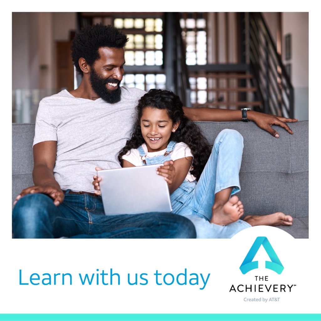 ATTimpact's tweet photo. There’s a place where learning is entertaining...  
engaging... 
and inspiring… 
 
Introducing #TheAchievery.
Created by @ATT in collaboration with @WarnerMedia. 
https://t.co/CrTM3Q5q9Z https://t.co/ibdkryGkqc