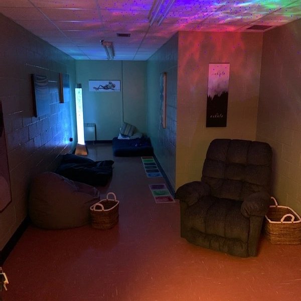 We are excited to show you our new Quiet Sensory/Break Room. Over March Break, our custodians developed this great space. Students &amp; staff started to access this room &amp; reviews are fantastic! A 10 minute break can definitely reset and better regulate our emotions.   @TCRCE_NS