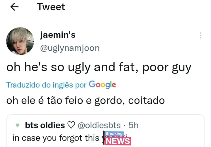 ⚠️MASS REPORT⚠️ 

Denuncie como:

》 Spam > Conta Falsa 

》 Conteúdo abusivo > Propagação de ódio 

🔗:x.com/ugIynamjoon?t=…