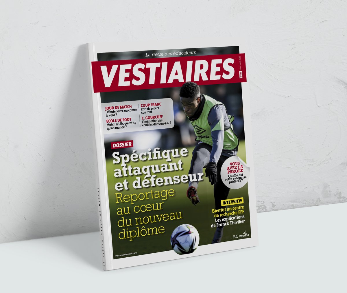 Dans son nouveau numéro, @VestiairesMag est parti à la découverte du nouveau diplôme spécifique attaquant et défenseur. Une immersion à retrouver d'ici quelques jours dans la boite aux lettres des abonnés ! 😉
