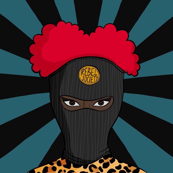 dvdan101's tweet photo. I feel like @RebelSocietyNFT is super underrated right now. Great community and awesome artist collaborations! Just picked up this powerhouse rebel. Where all my rebels at?  #womeninnft #rebelsociety #Rebels https://t.co/ASlT9U3FIf