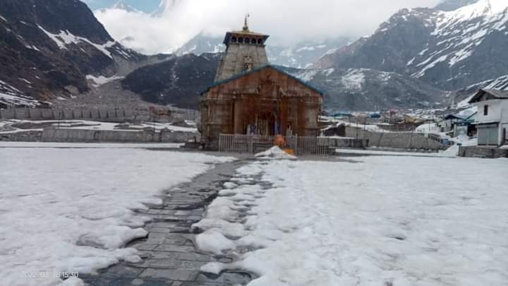 banke_shri's tweet photo. आज के दर्शन 
बाबा केदारनाथ धाम , देव भूमि उत्तराखंड https://t.co/dZ2rKkOGhJ