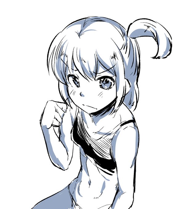 ケンカっぱやそうな娘 