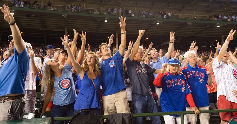 Cubs's tweet photo. Organize an outing for your family, friends or co-workers!