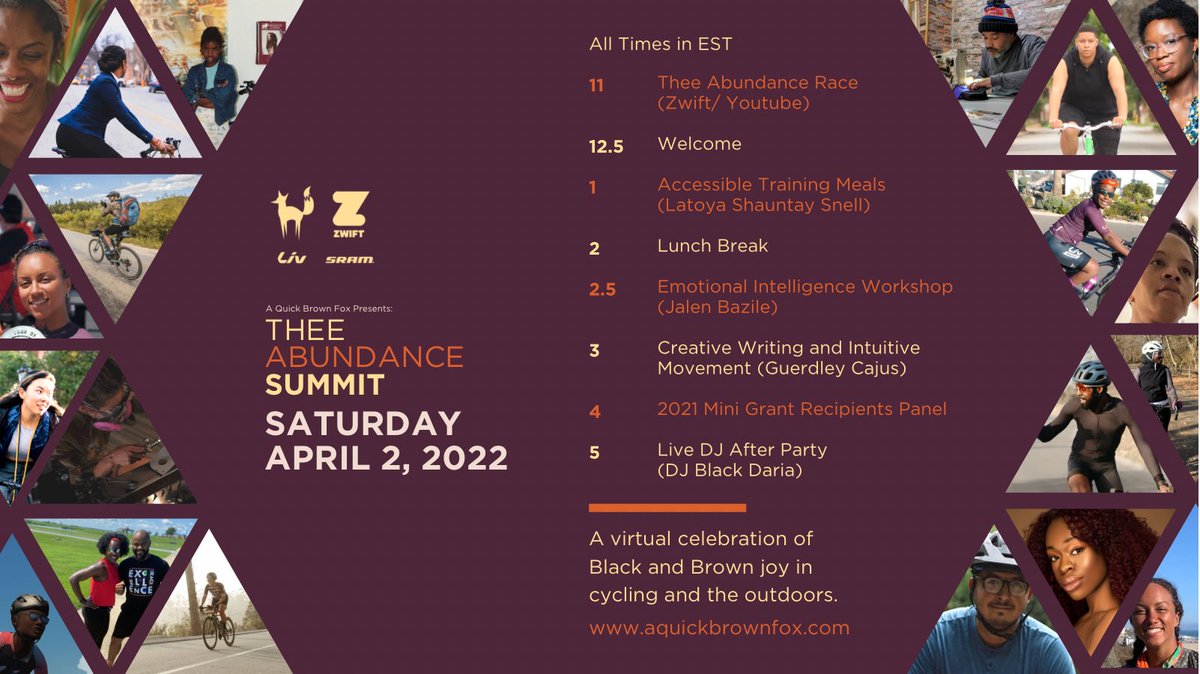 ayesuppose's tweet image. The Abundance Summit starts Friday!!! Free to all, with the option to donate towards Thee Abundance Project Grants! 

If you’d like to support, register! If you haven’t got all day you can drop in and out as you have the time! Sharing is caring! RT!!! 

aquickbrownfox.com/theeabundances…