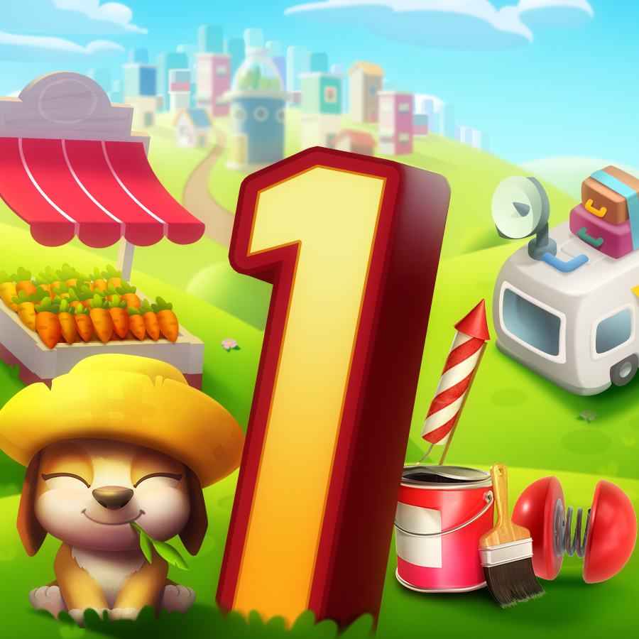 Spring Petopia launches tomorrow! Get ready for sunshine, crops, BIG rewards and lots of fun building your own city for your rescued pets! ☀️🍃