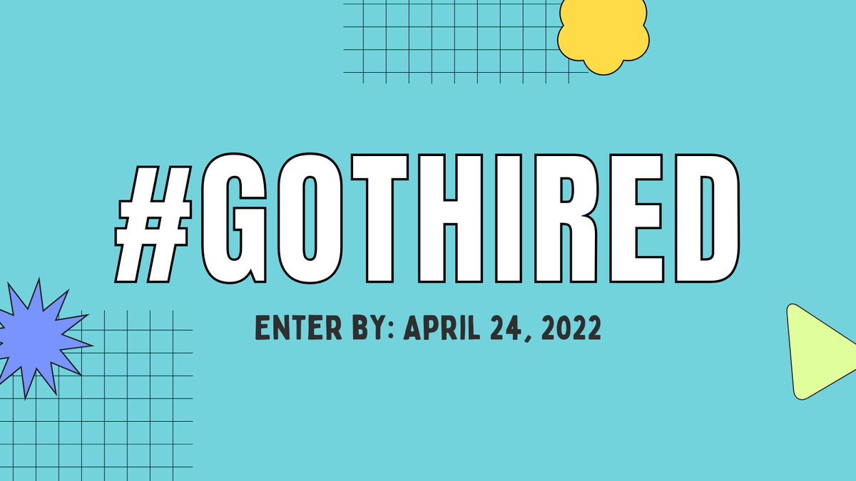 StoryArtsCentre's tweet photo. Contest Alert โก๏ธ The #GotHired contest by @HireCentennial is open to employed graduates and students on co-op, field placement, practicum, and internships. Share your employment success stories to inspire other students!
Click here for contest rules: https://t.co/I3v5XCQcG3 https://t.co/7LGvgSeQi5