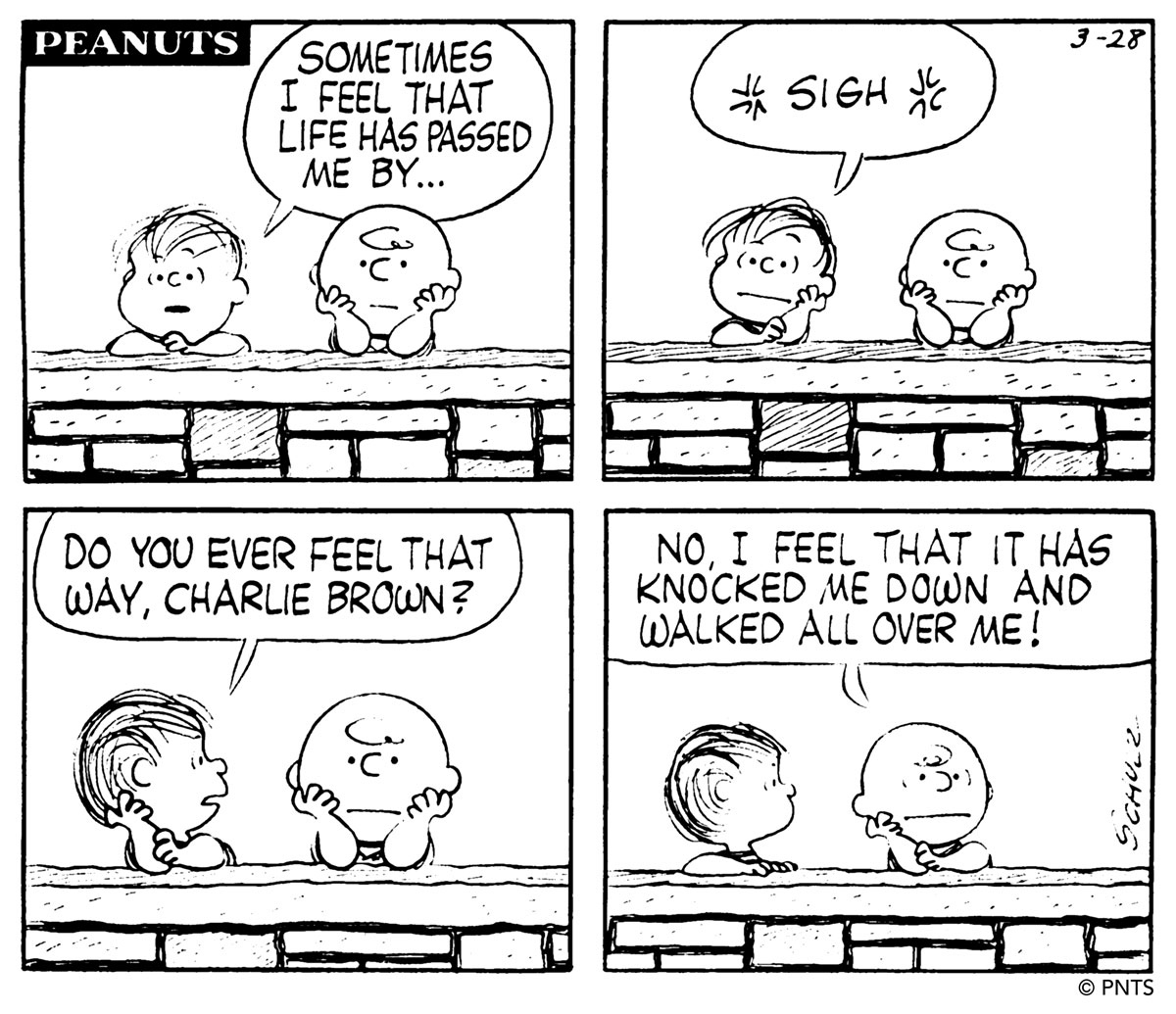Happy Monday! This Peanuts strip was first published on March 28, 1960. ⁠