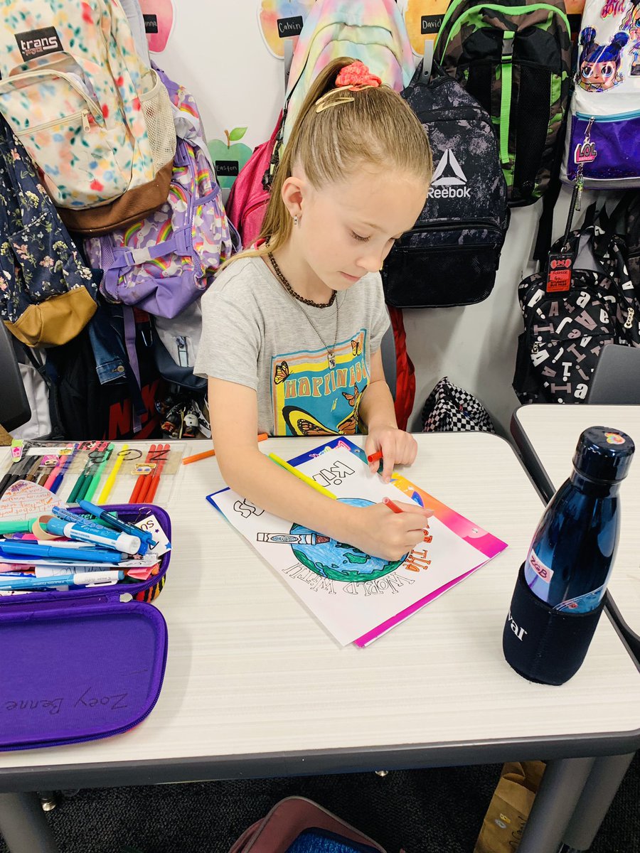 LearnWithMrsO's tweet photo. How fun! @melissaisd students created coloring sheets for the district to celebrate Kindness Week! My kids LOVED them! #CardinalKindness #WWEmpowers #MelissaSchools https://t.co/uoMIkps8UJ