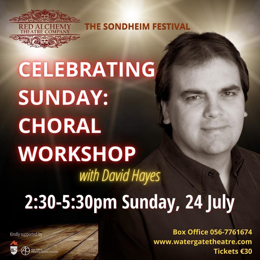 Fresh from conducting West Side Story In Concert at Bord Gais Energy Theatre, enjoy this Choral Workshop with David Hayes, one of Ireland’s leading Musical Directors in Music Theatre, exploring the iconic finale to Sunday in the Park with George.

#thesondheimfestival