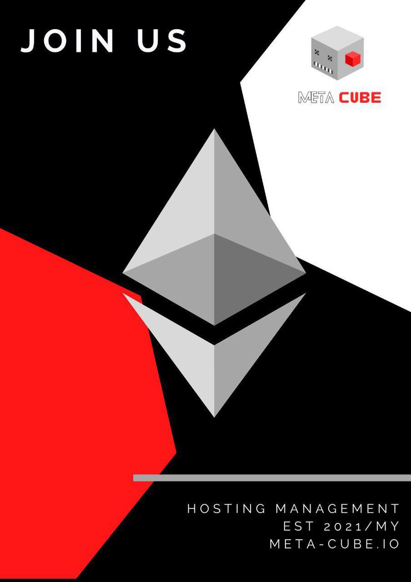 MetaCubeCrypto's tweet photo. Meta Cube is a leading Global Blockchain Management Company with users in 10 countries.

Our products and services are making users safe and easy to earn their cryptocurrencies.
#ETH #ethereum #cryptomining #bitcoin https://t.co/Xj5wWY40Ek