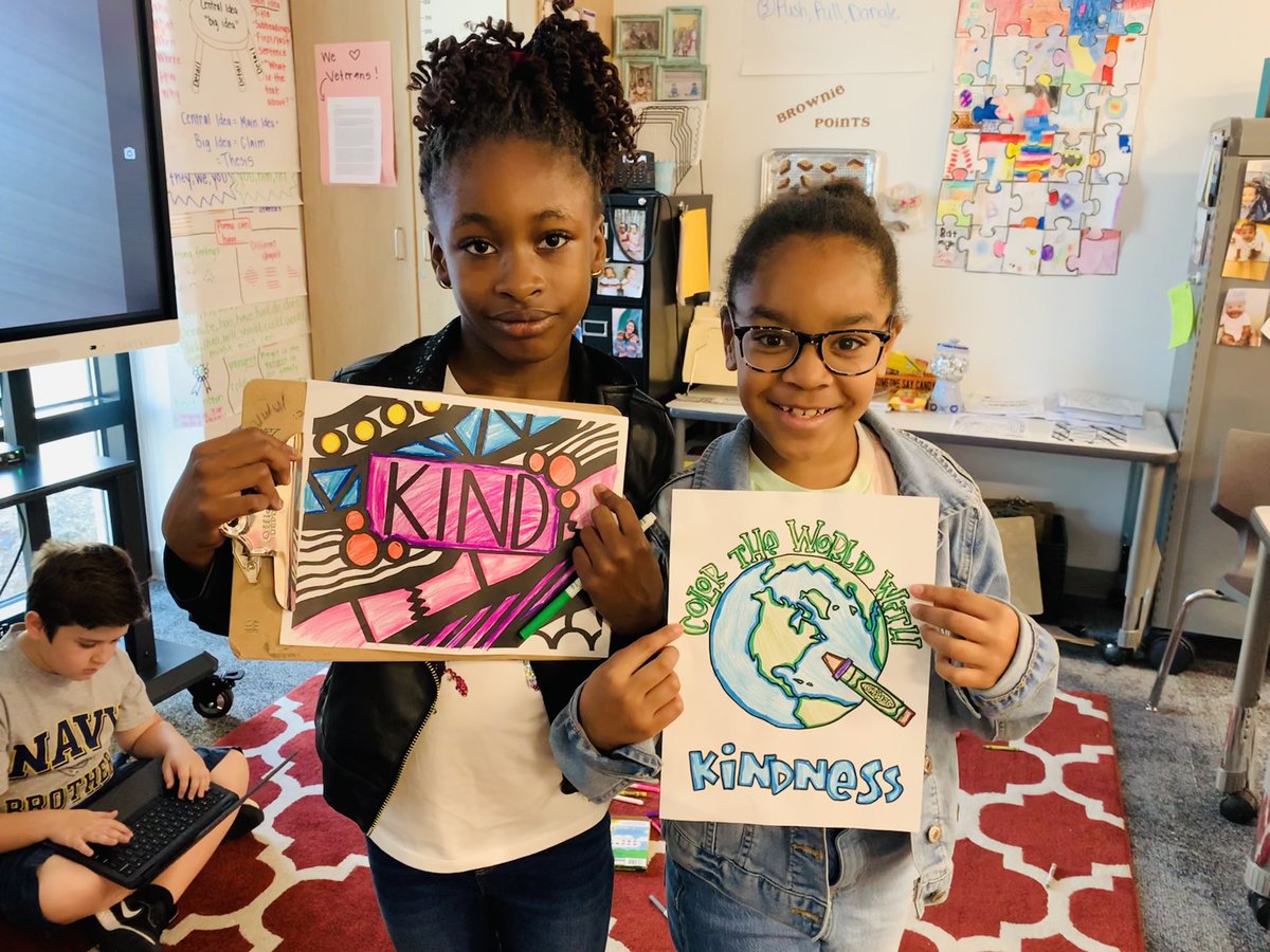 LearnWithMrsO's tweet photo. “Kindness. It costs nothing, but means everything.” #CardinalKindness #WWEmpowers #MelissaSchools https://t.co/lIo6F0aRZR