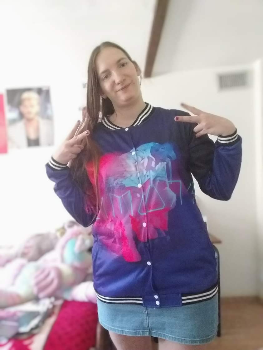 Ma nouvelle veste de Matt Pokora 💖💖💖💕🥰🥰🥰