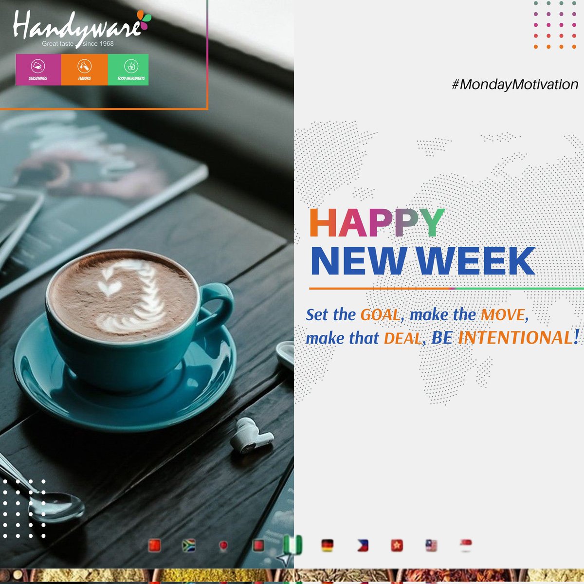 handyware_ng's tweet photo. Happy new week
#b2b
#fmcgindustry
#qualityproducts
#flavour
#seasonings
#handyware https://t.co/bt2NlmcvNZ